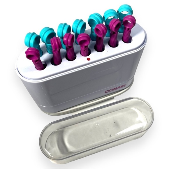 Conair Hot Sticks Rollers Curlers Flexible Rubber Hairsetter 14 Pageant HS18WR